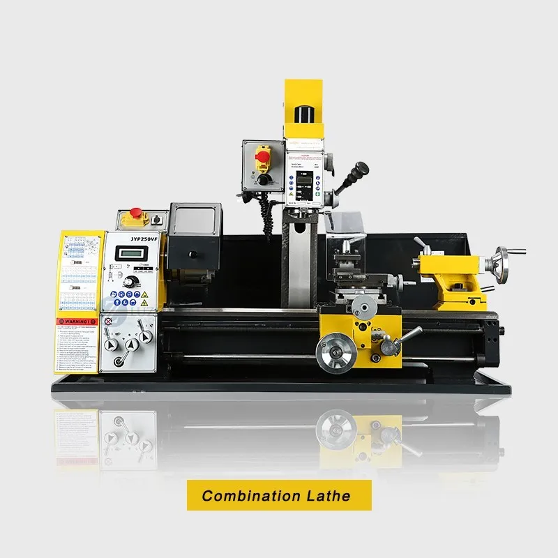 Lathe Mill Combo JYP290VF Multi Function Combination Mini Lathe Milling Drilling Machine