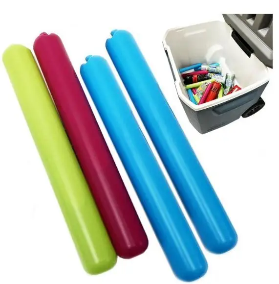 Reusable custom leakproof insulated gel ice pack freezing cooling ice brick for refrigeration and transportation