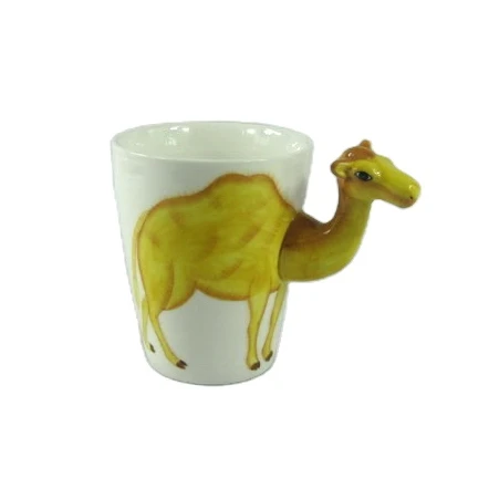 Керамическая верблюжья кофейная кружка изготовленная на заказ печатная Кофейная для детей милая животных
