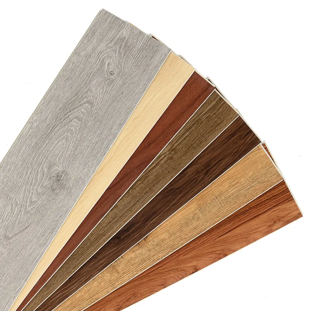 2021 China wood pattern 20 container scratch solution for plank vinyl flooring spc flooring 4mm lvp flooring Click