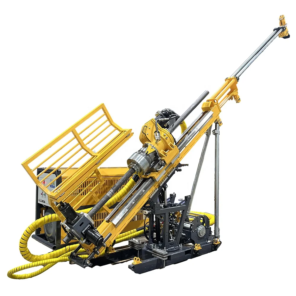 600 Meter Deep Underground Tunnel Drilling Rig Pneumatic Crawler Water Well Drilling Rig For Sale