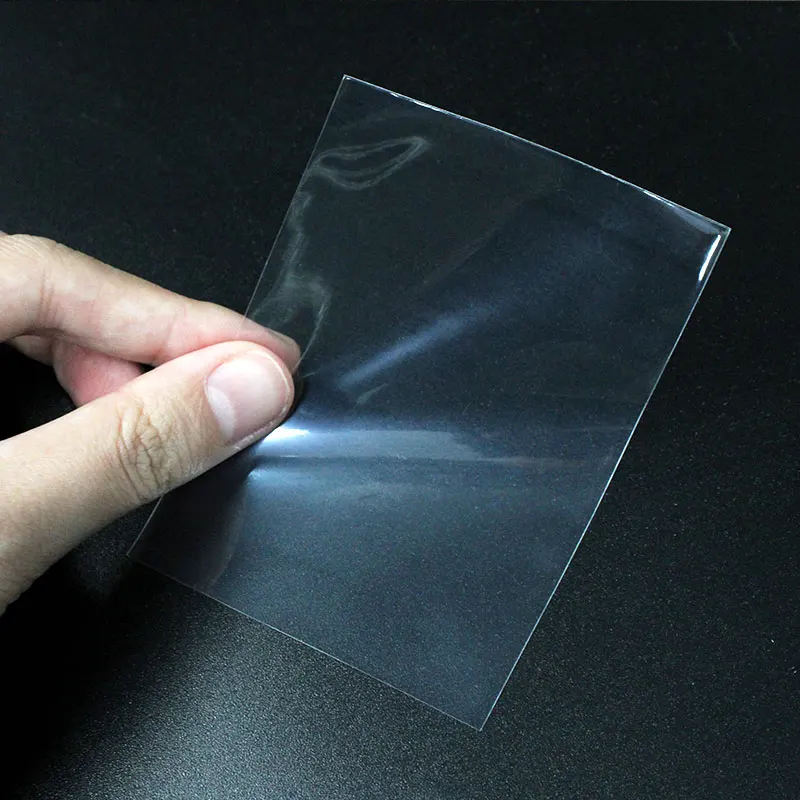 New Style Wholesale PP Hologram Clear Board Game Perfect Fit 67X92MM Penny Soft Clean Card Sleeves