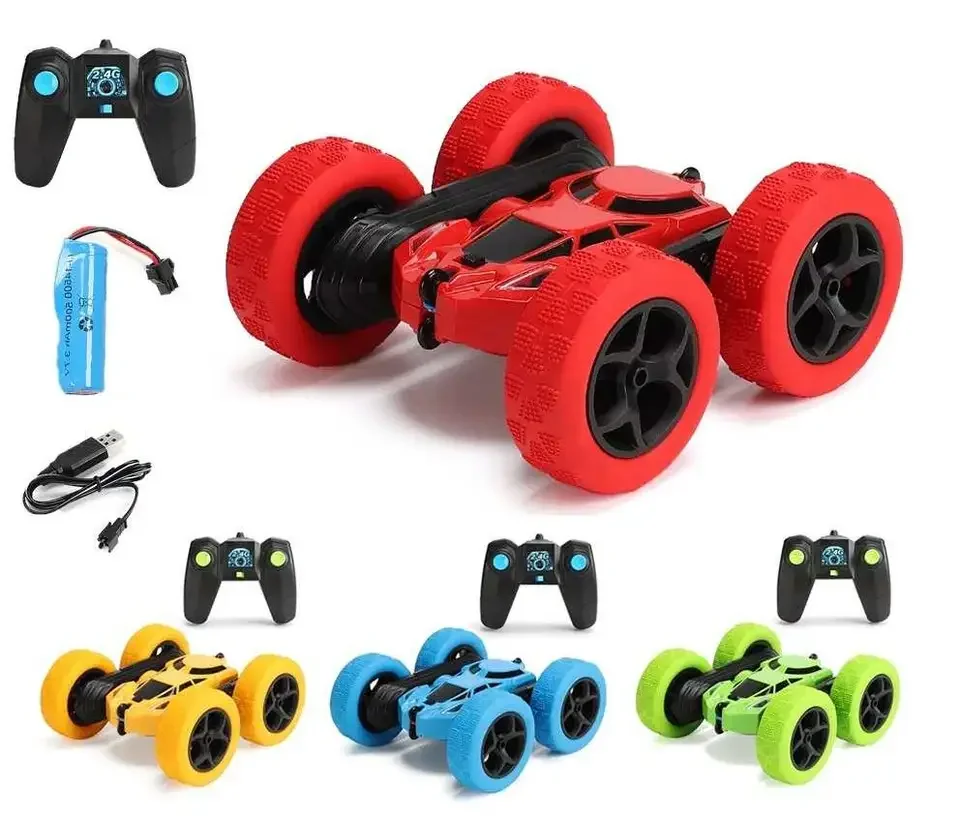 Xmas twist hars 4WD 2,4 Ghz двухсторонний бег 360 Вращающийся автомобиль с дистанционным управлением мини Радиоуправляемый автомобиль для детей
