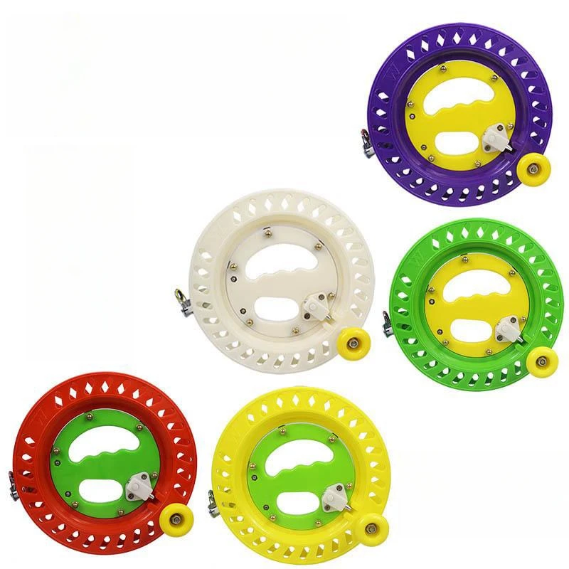 High Quality 22cm New Design ABS Plastic Fishing Line Wheel Hand Fishing Reel