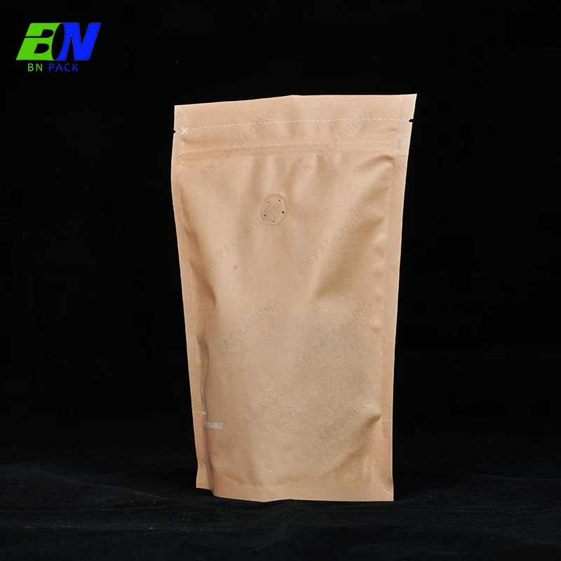 Wholesale 100% Eco Friendly PCR PE Stand up Zipper Pouch Customized