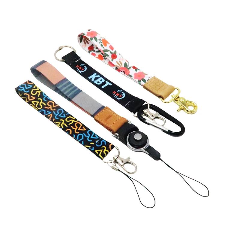 Customize lanyard nylon phone wrist safety other lanyards card holder with logo