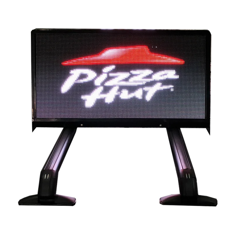 LEDbow P5 Taxi top LED display black color