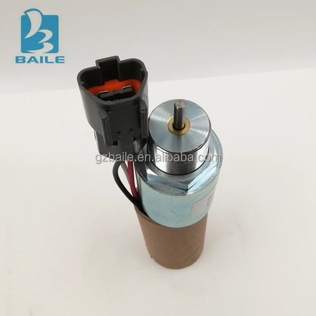 For Mitsubishi L2E L3E S3L S4L Fuel Shutoff Solenoid 12V 30A87-10044 SA-3725-12 30A87-20404 SA-3725-24 Engine Solenoid