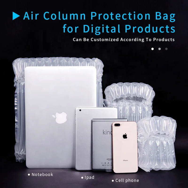 Factory Price Air Column Bag Protective Package Air Packaging Shock Resistant Air Column Bubble Bag Laptop Protective