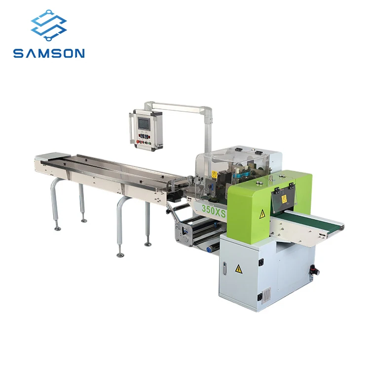 Полностью автоматическая горизонтальная упаковочная флоу-Пак упаковочная машина для мороженого на палочке упаковочная машина