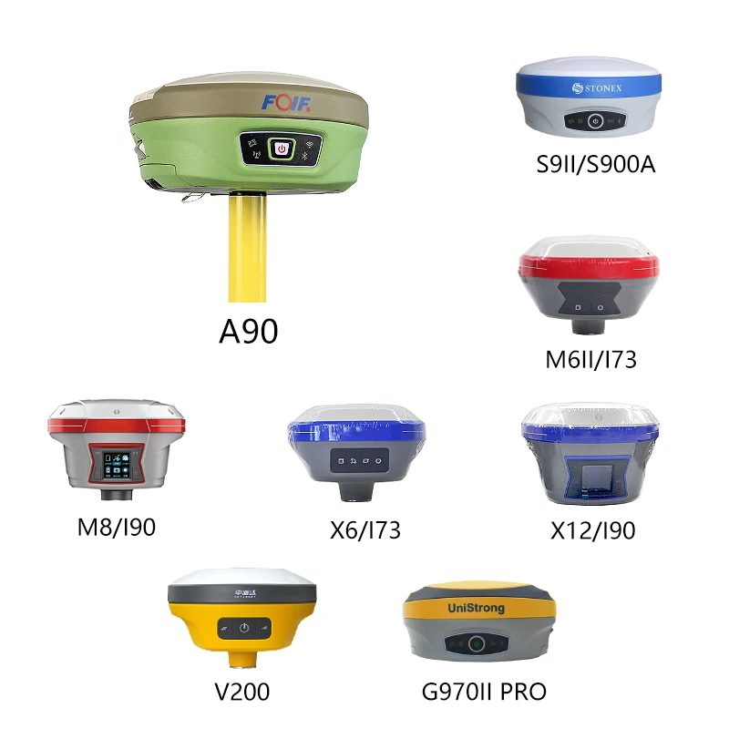 FOIF A90 Cheap Price Base and Rover Rtk Gps System Survey Instrument External Radio Differential Gps Receiver Gnss Rtk