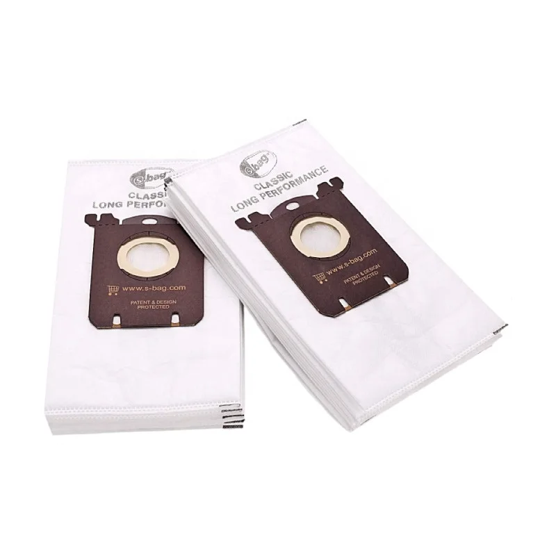 White Non-woven Dust Filter Bag Replacement for Electrolux/Philips S-bag FC8208 FC8220 FC9088 HR8360
