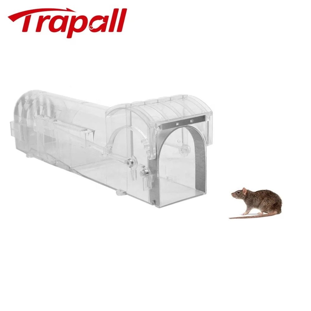 EPA Humane Reusable Plastic Rat Rodent Control Live Catch Mouse Trap Cage