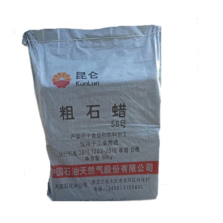 Factory Direct Price colorful kunlun brand slack raw slack refined paraffin wax