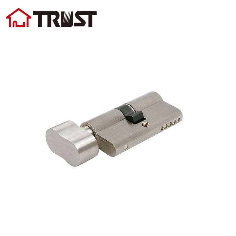 
TRUST A70-SN-B01 Euro Profile lock cylinder Single open 70mm Brass cylinder lock for safe 