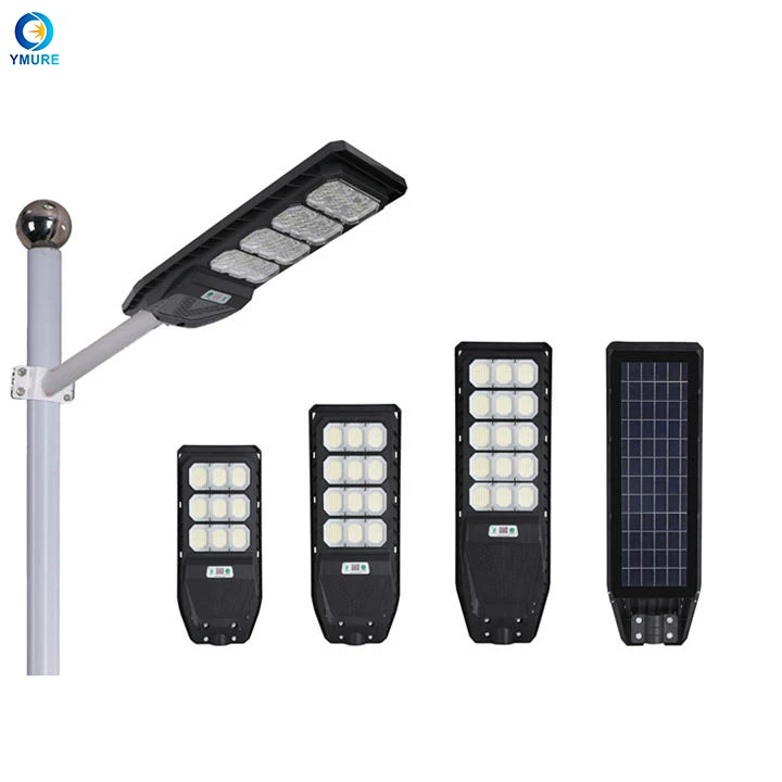 High Quality Abs Material All in One Ip65 Lamp Waterproof Lighting 300w Solar Street Light for Wall Yard Street