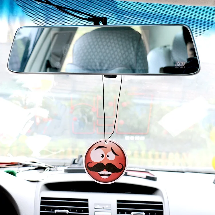 Customized fragrance high performance paper auto car hanging air freshener