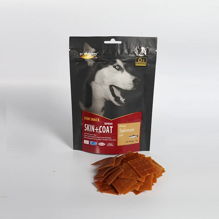 
Dried Snack Salmon Fish Supplier Dog Cats Food Storage Wild Salmon Flakes 