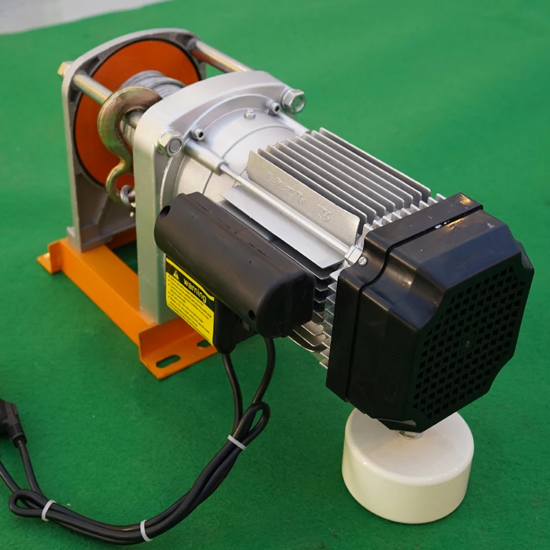220v Mini Motor Lift Electric Powered High Speed Winch