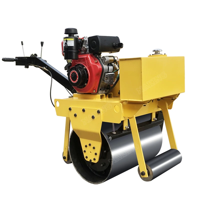 2 Ton Compactor Vibratory Double   Drum Road Roller