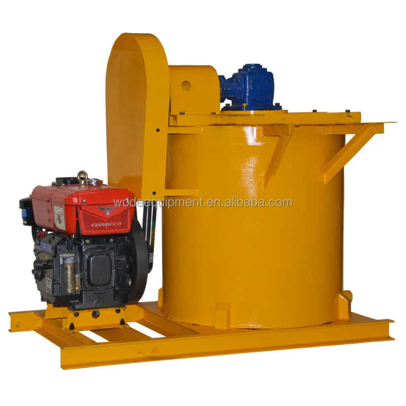 China reliable suppliers 360 liter diesel engine high shear cement grout mixer machine