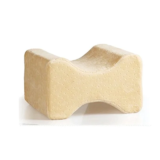 Healthy Side Sleeper Memory Foam Filling Comfort Contour Orthopedic Knee Pillow Leg Rest Pillow