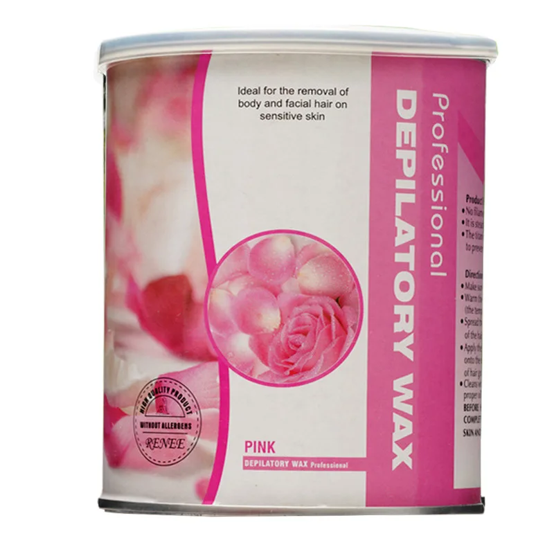 Professional Spa Beauty Natural Organic Depilatory Coconut 800 G Soft Wax Hair Removal Bikini Wax for Sensitive Skin