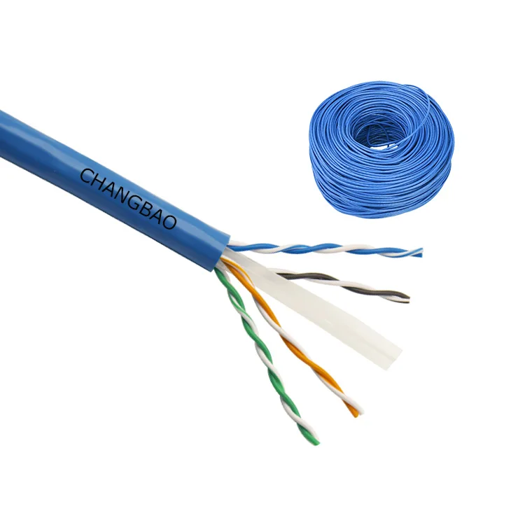 CHANGBAO пленум Номинальная cat6a UTP lan сеть ethernet кабели связи