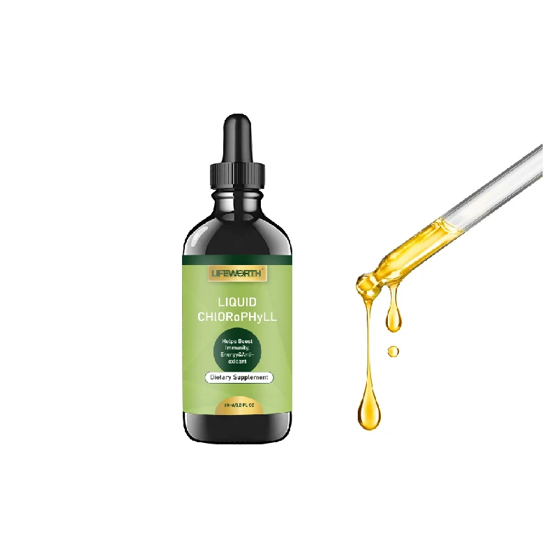 LIFEWORTH Private Label Pure Chlorophyll Extract Liquid Drops Drink Nutritional Supplement