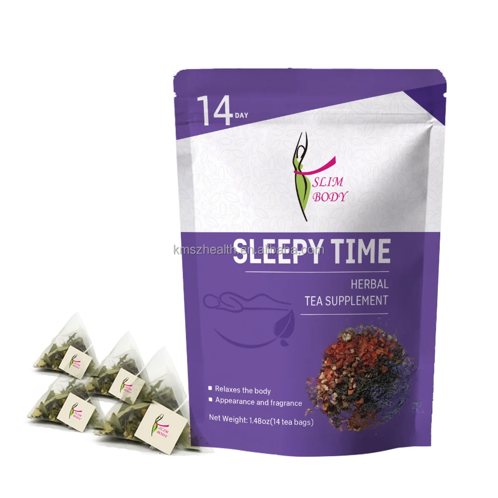 Customized Packaging Natural Night Time Sleep Well Organic Chamomile Relax Herbal Tea