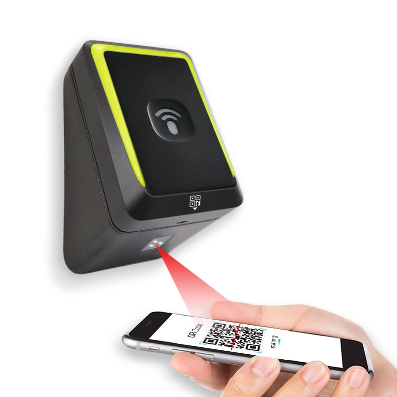 OEM Wiegand RFID QR code access control keypad reader RS485 OSDP NFC BLE cell phone APP reader