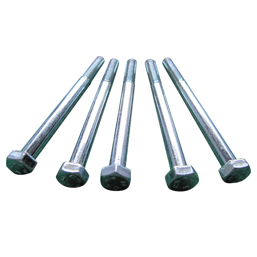 M6X35 medium carbon steel High strength grade 8.8,10.9,12.9 half thread hex bolt