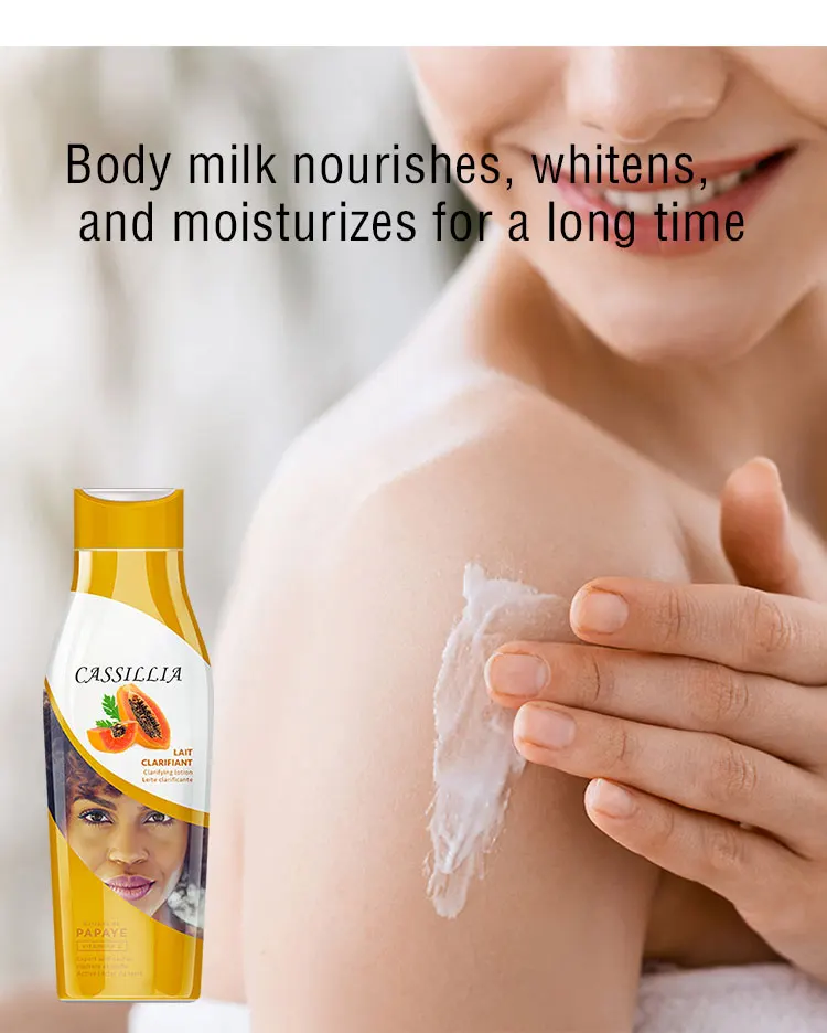 Skin Care Factory Private Label Lightening Body Cream Magic Milk Fast Organic Bleaching Brightening Whitening Body Lotion
