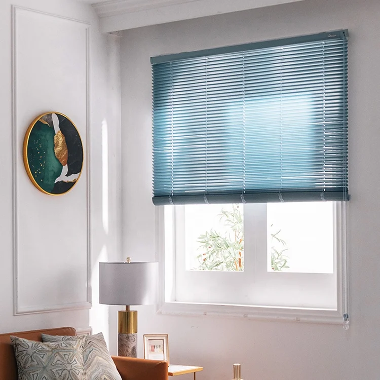  Vandy Home Factory Direct Sale Angle Adjustable Luxury Shade Curtains Blade Width 1.4inch Automatic Blinds For Bedroom Office