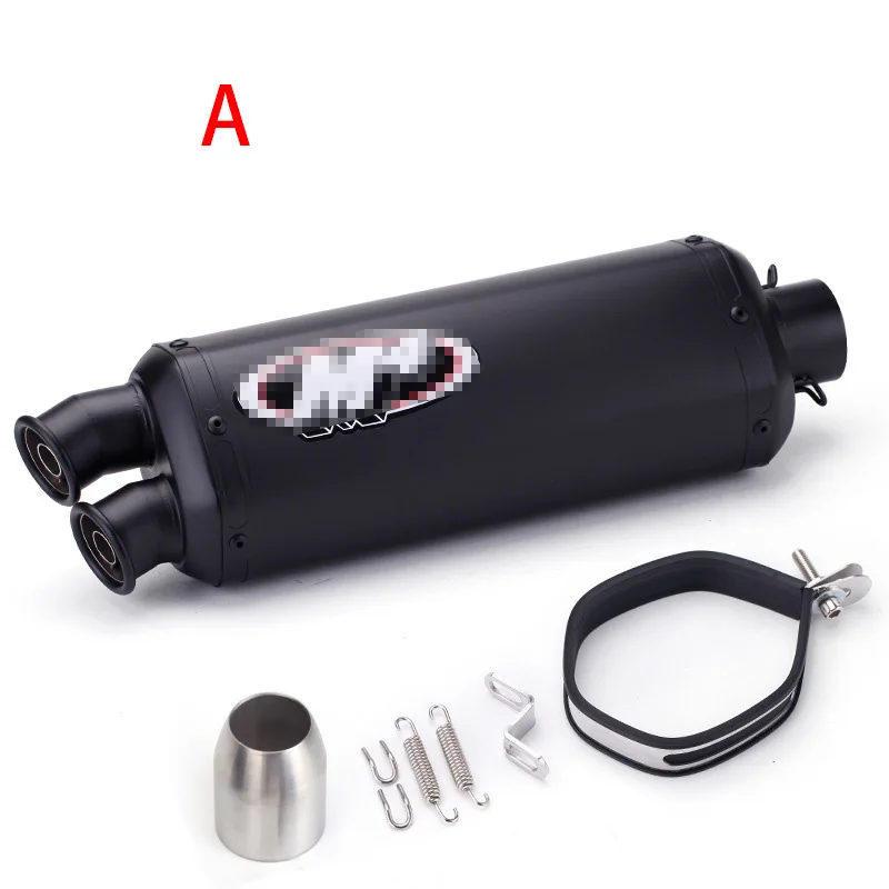 Universal 51mm Motorcycle Exhaust Muffler Pipe Escape Moto exhaust for exhaust motorcycle Honda CBR250 CB400 YZF FZ400 Z750