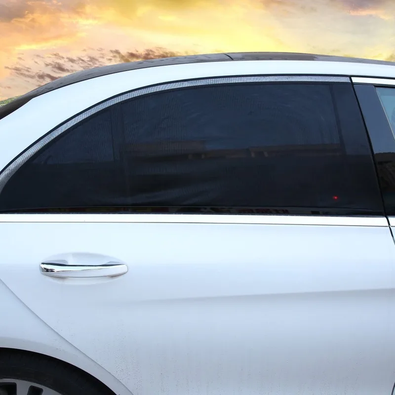 Car Window Shade Side Breathable Mesh Rear Side Window Shade Protect sunshade car car curtain