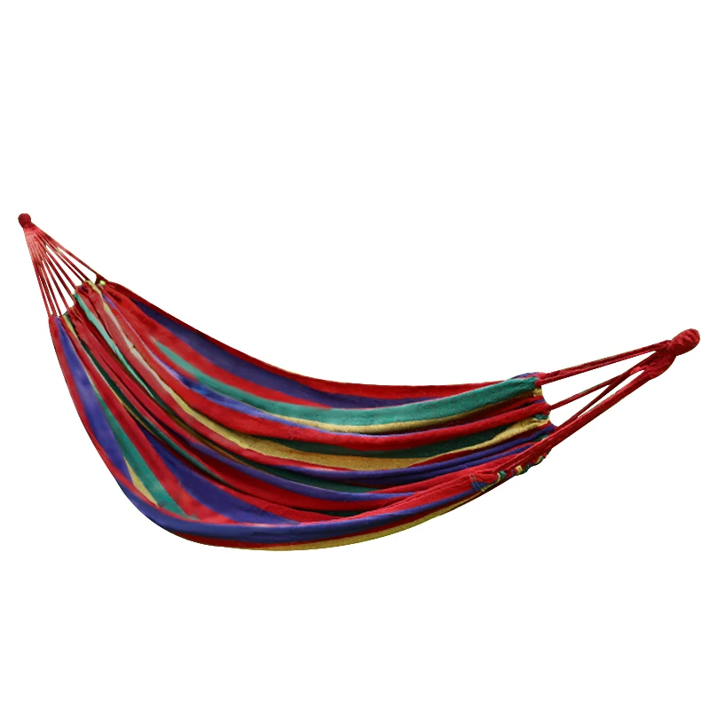 Newbility Portable Ultra Light Hanging Hammock Travel Outdoor Camping Swing Thick Canvas Bed Hammocks