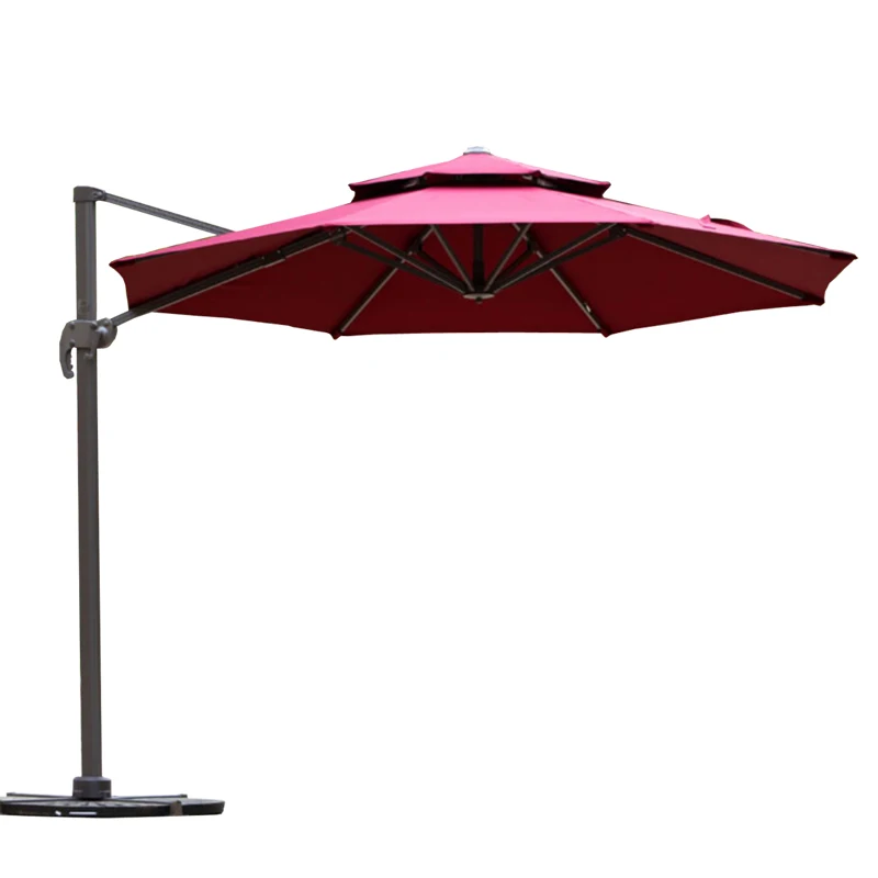 Outdoor Garden Umbrellas China Wholesale Market Custom Printed Strong Big Size Easy Open Folding Umbrella Steel Frame Packing