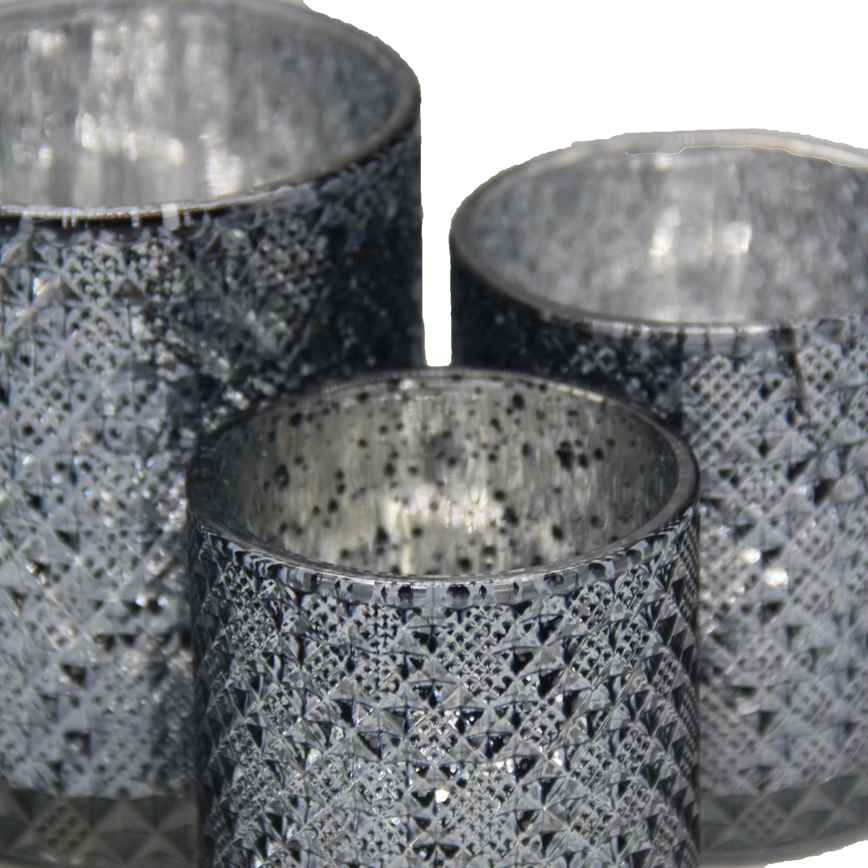 wholesale candle jars black glass candle jars for making candles