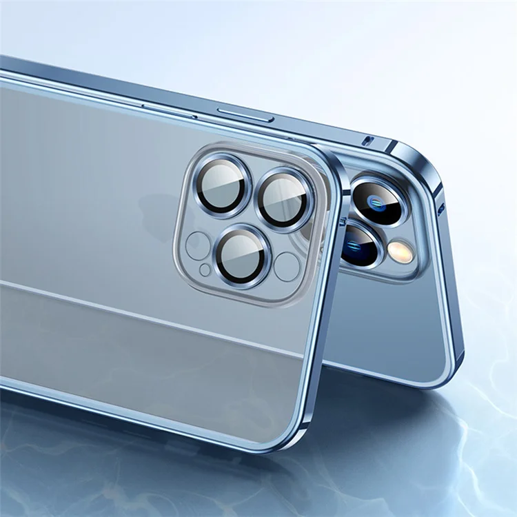 latest Luxury Aluminum Metal Magnetic phone case hard transparent phone case for iphone 13