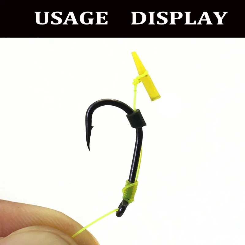 Быстрый Упоры для рыбалки на карпа аксессуары волос установка Pop UP бойлов лепешки приманки стопер метод подачи рыболовные снасти DBR206