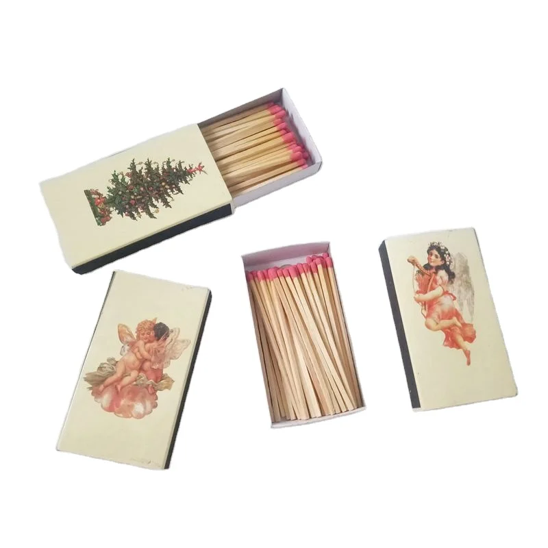Recycled Long Size Waterproof Poplar Matches Festival Promotion Matches