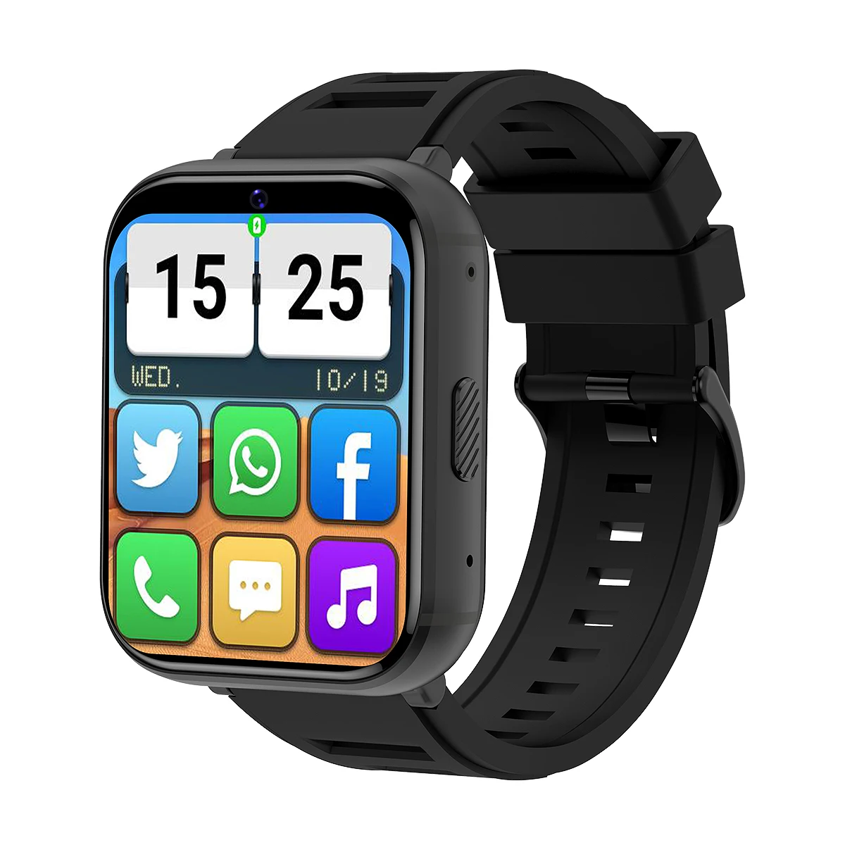 Hot Selling Android Smart Watch 4g Sim Card Men Women Waterproof Wifi Gps Q668 4g  Smart Watch  With Camera