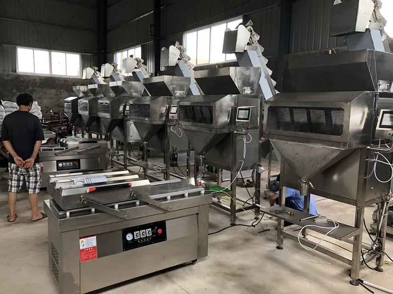 Semi Automatic Rice / Nuts / Grain / Seed / Beans / Granule Weighing Filling Machine