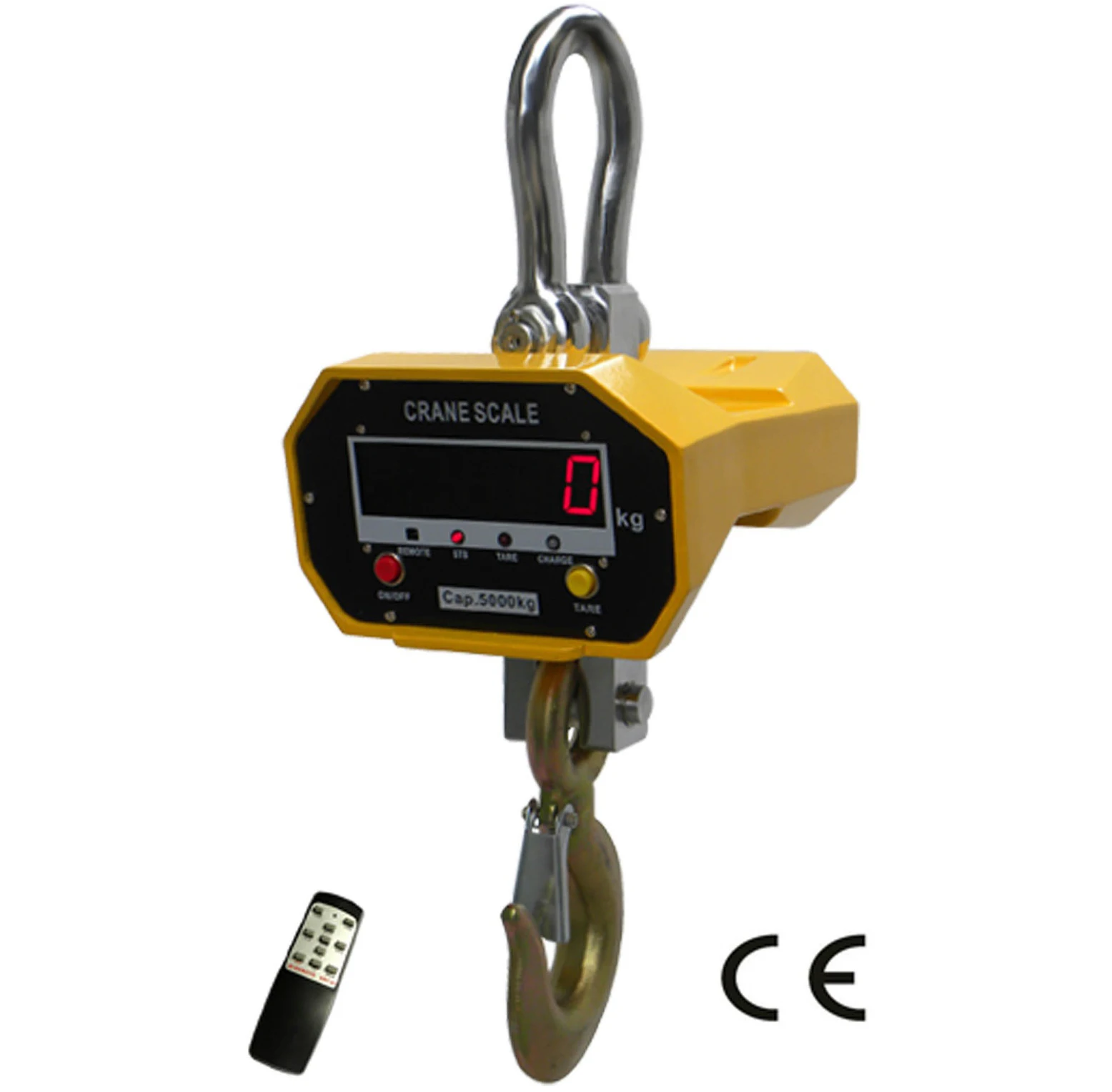 Portable industry heavy duty LED LCD display 1 Ton to 50 Ton 2200lb to 110000lb electric digital crane hanging scale
