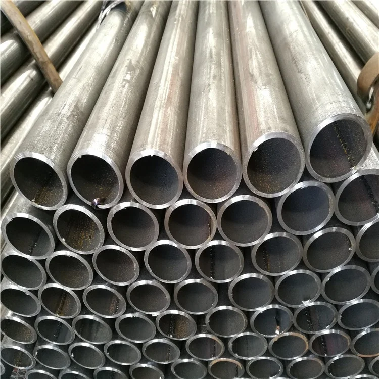 Schedule 40 Carbon Erw Welded Mild Round Black Steel Pipe For Furnitures And Construction