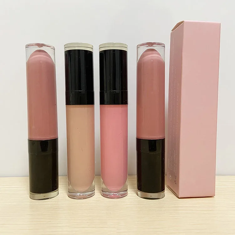 
Lip gloss nude colors private label shiny glitter shimmer lipgloss multi colors 50 pcs moq ready to ship 