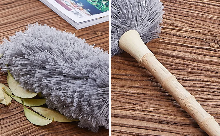 Бытовой щетка для чистки Duster clean Микрофибры из перьев