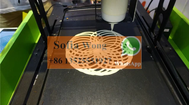 Новый дизайн 3D принтер для блинов пищевой цветной продажи