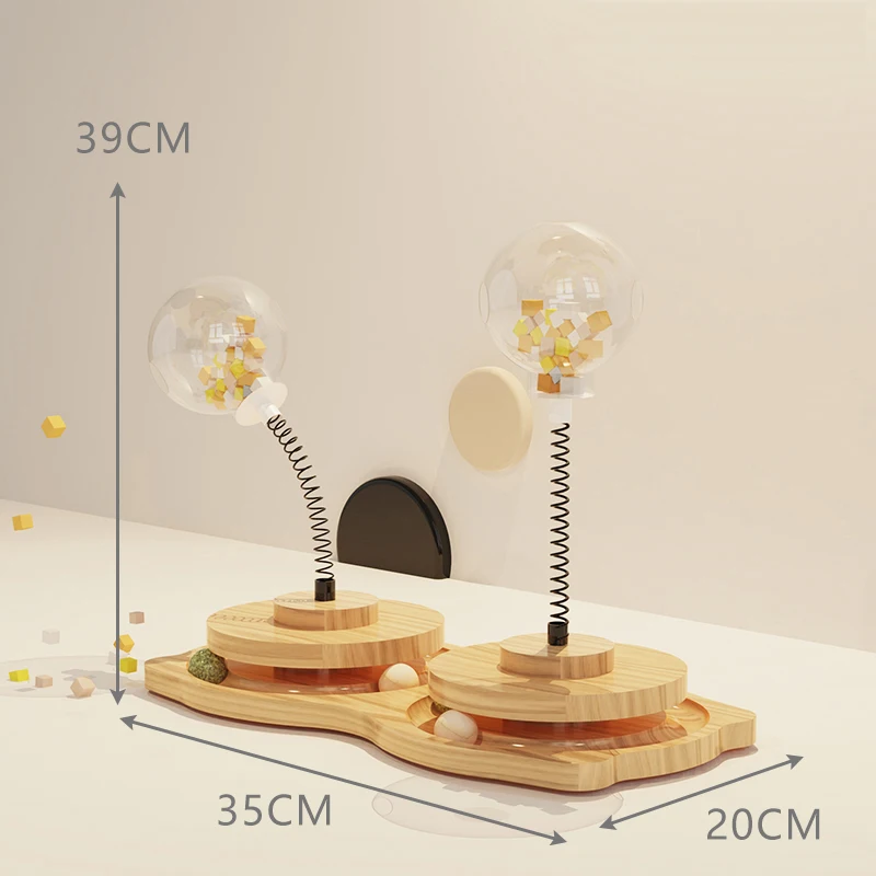 Food leakage cat toys molar interactive cat scratch board customization cat scratching post tree